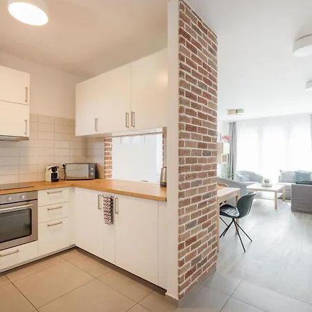 Bright Floor With Parking Apartment