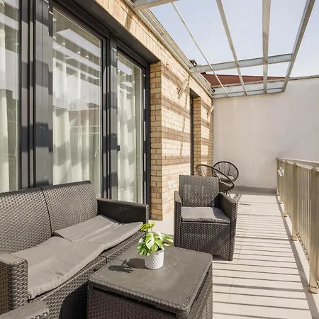 Bright Floor With Parking Apartment